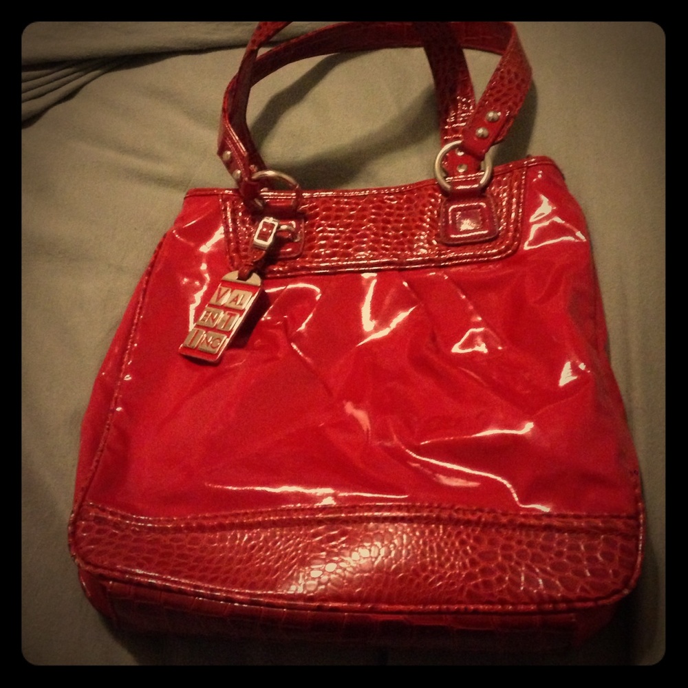 REDUCED! Authentic VALENTINO Red tote!